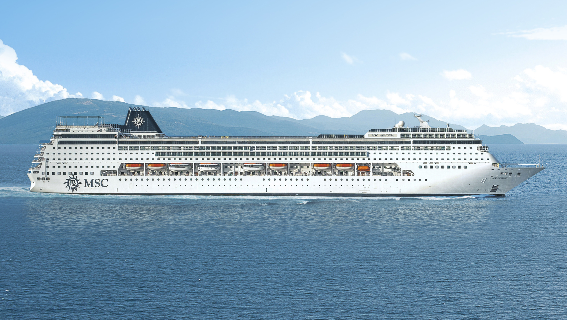 Bild des Kreuzfahrtschiffes MSC Armonia