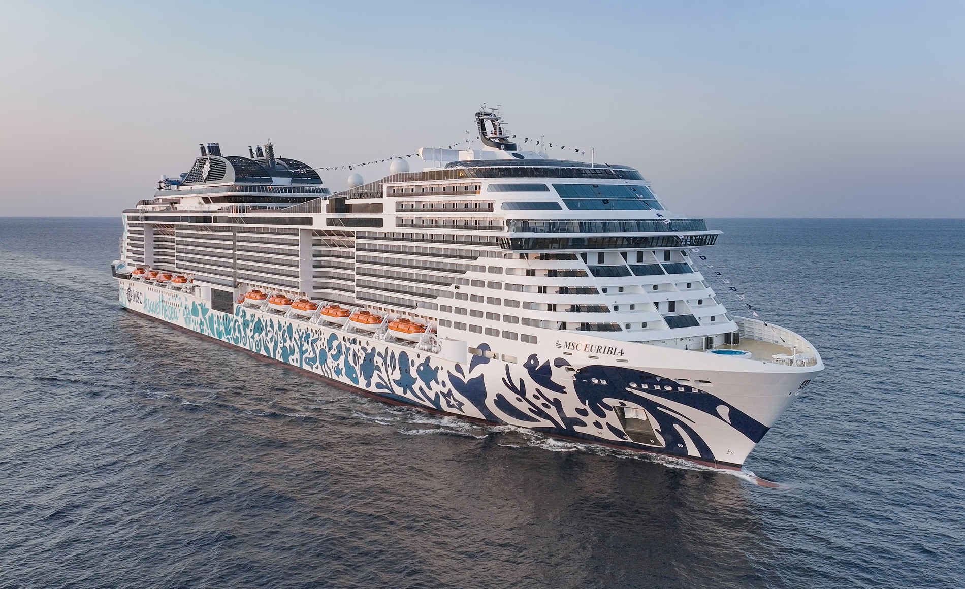 Bild des Kreuzfahrtschiffes MSC Euribia